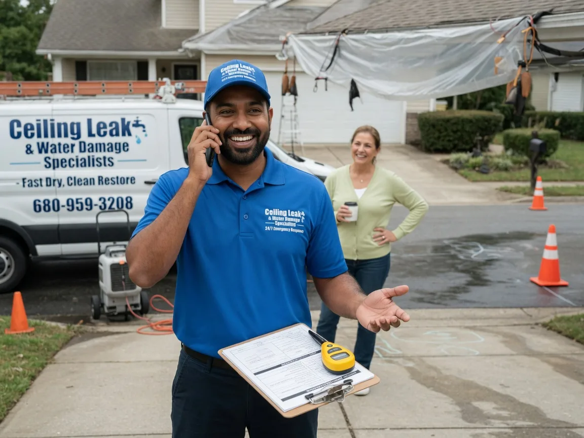 Ceiling Leak Cleanup Brodhead, KY FAQs